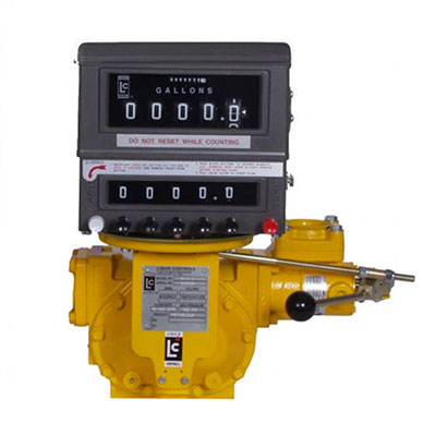 LC Flow Meter with Mechanical Register
